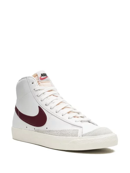 Trčanje top Nike karirani od samta bijela