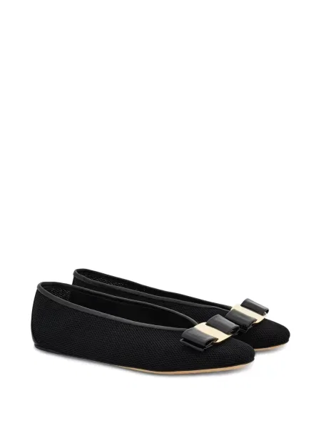 Balerini Ferragamo plasă negru