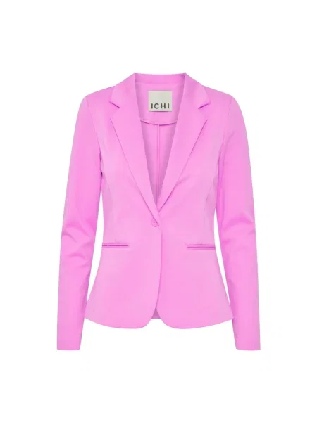 Marynarka Ichi z dekoltem w serek różowa