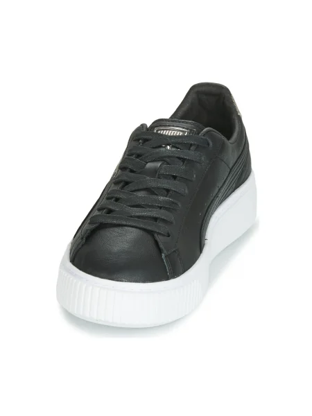 Pantofi Puma din piele de căprioară negru