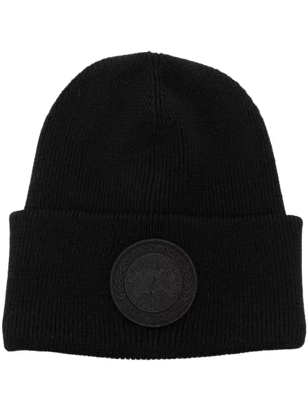 Căciulă Canada Goose tricotate negru