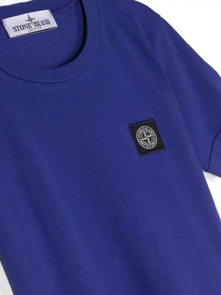 Koszulka dziecięca Stone Island niebieska