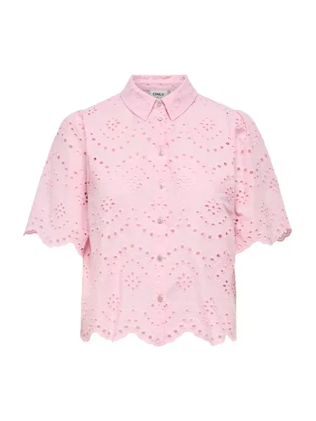 ONLY Bluză ONLVALAIS' roz