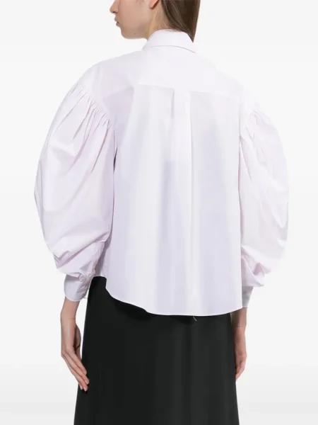 Cămașă Simone Rocha drapată roz
