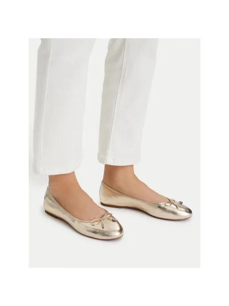 Balerini LAUREN RALPH LAUREN Jayna Metallic Auriu