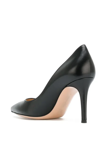 Pantofi cu toc Gianvito Rossi din piele negru