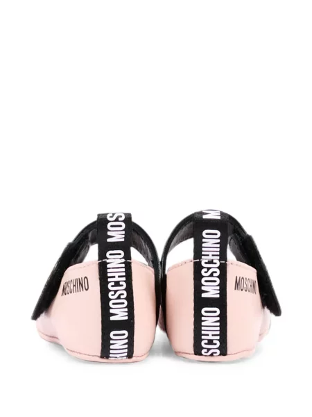 Balerinki dziecięce Moschino różowe