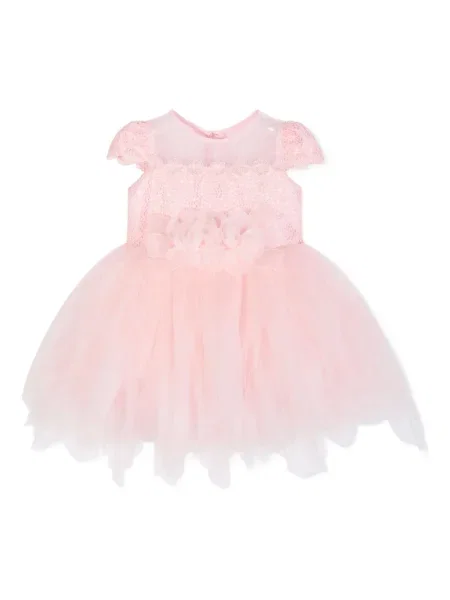 Dětské šaty Dress & Fleur růžové