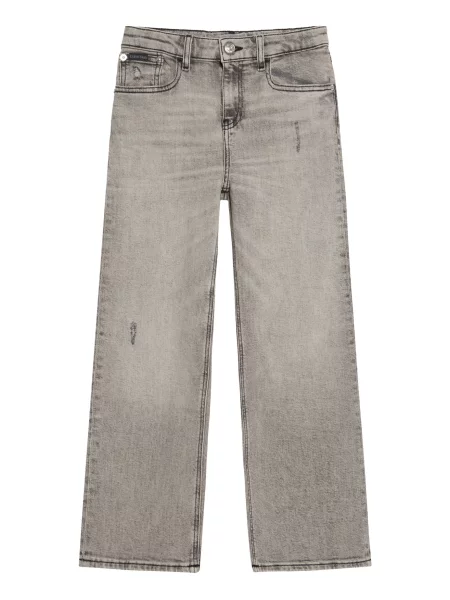 Calvin Klein Džíny Ve Stylu „Skater Fit“ stone grey wash šedé