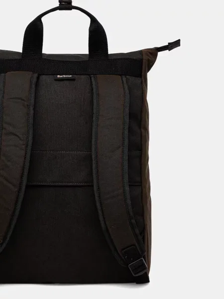 Barbour hátizsák Field Wax nagy sima zöld