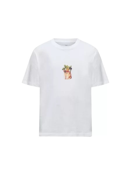 JACK & JONES Tricou JORRANDOM verde / verde pin / roşu închis alb