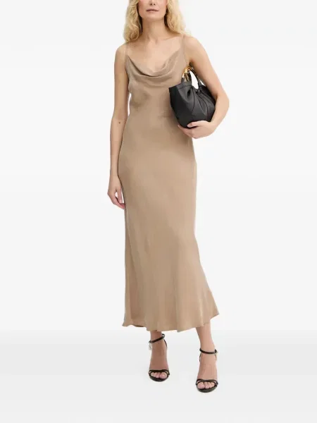 Rochie midi Guess cu bretele