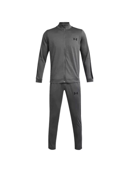 Pletená bežecká tepláková súprava Under Armour sivá