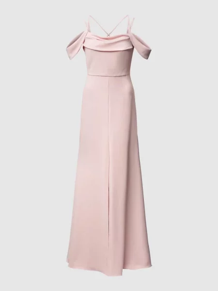 Sukienka wieczorowa ze skrzyżowanymi cienkimi ramiączkami model ‘VASYL’ Vera Wang Bride