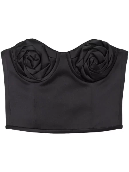 Top Marc Jacobs din satin negru