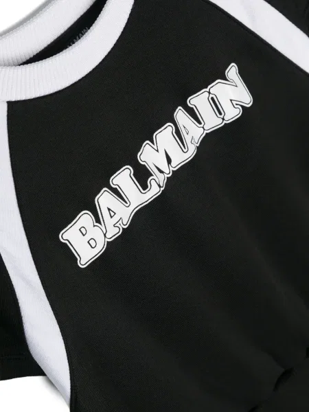 Sukienka dziecięca Balmain czarna