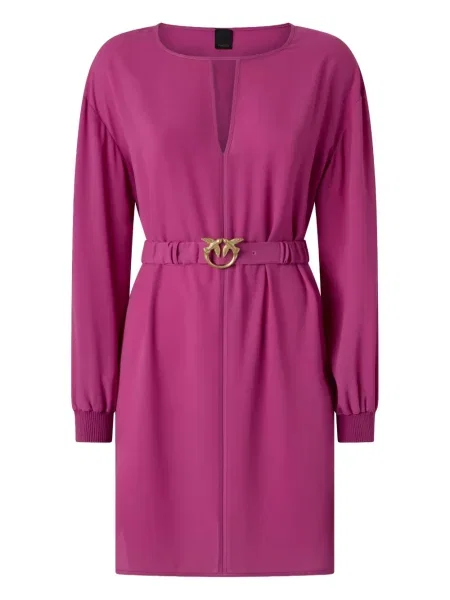 Mała mały sukienka mini Pinko garniturowa różowa