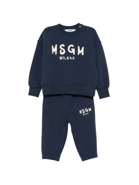 Komplet dresowy dziecięcy Msgm niebieski