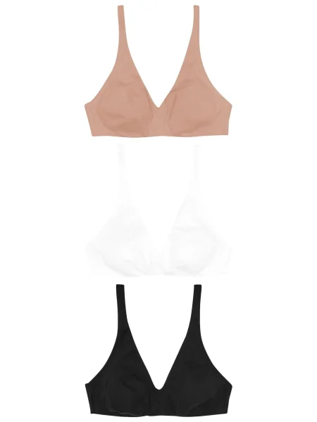 Next Sutien pielii / negru alb