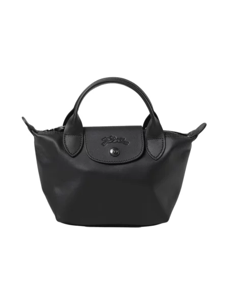 Torebka Longchamp skórzana czarna