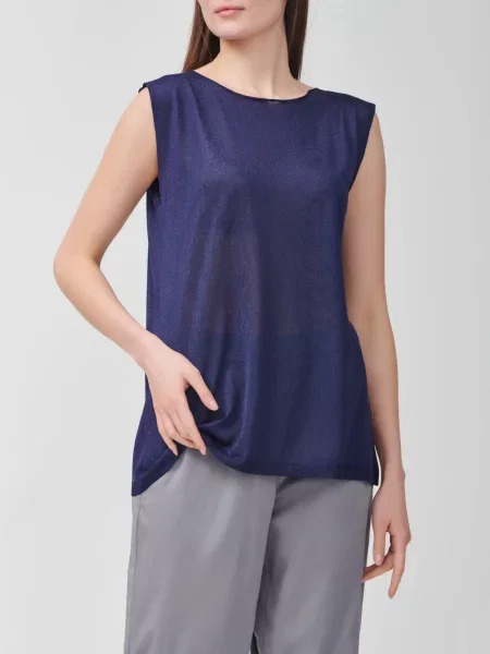 Топ Panicale Cashmere синій