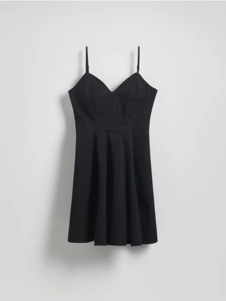 Reserved sukienka mini czarny