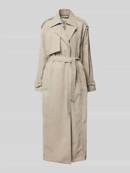 Płaszcz jeansowy z wiązanym model ‘CORDELIA’ Ivy Oak