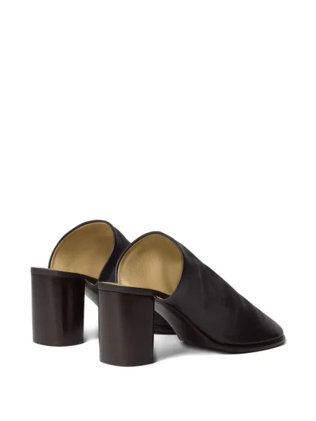 Papuci tip mules Lemaire maro