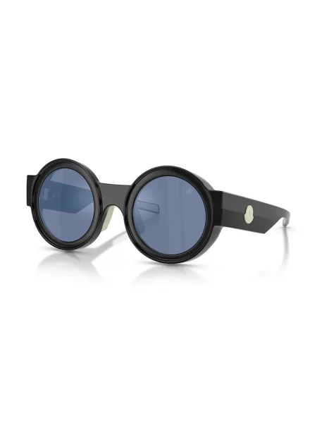 Moncler ochelari de soare rotunzi MODUS negru