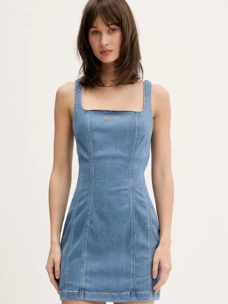 Guess Jeans De blugi rochie albastru