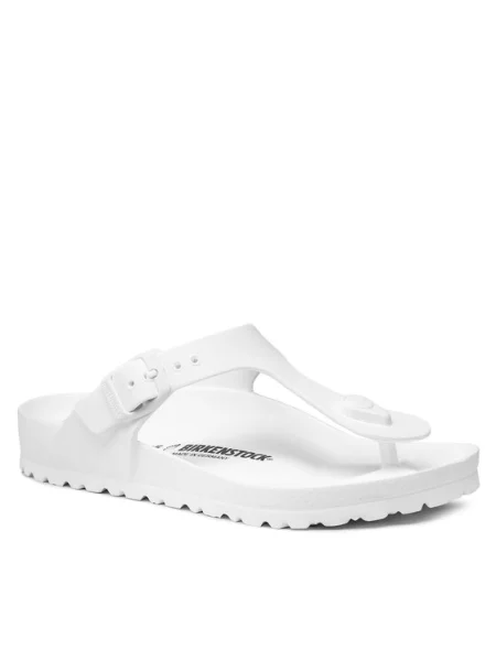 Birkenstock Šlepetės per pirštą Gizeh EVA balta