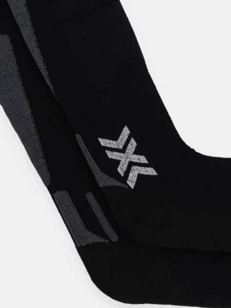 Lyžiarske ponožky X-Socks Ski Discover Merino Otc x black/grey čierna