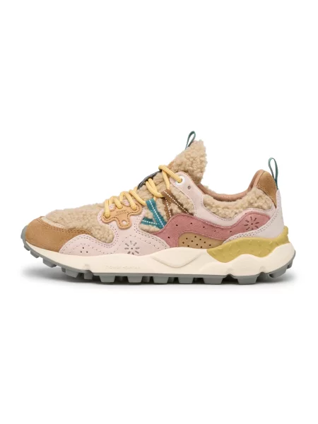 Sneakersy Flower Mountain skórzane w kwiatki