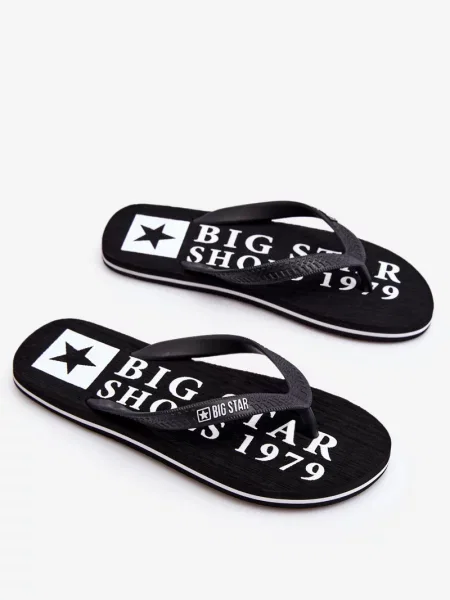 Papucs Big Star Shoes fekete