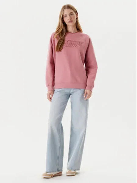 Tommy Jeans Mikina Script růžová