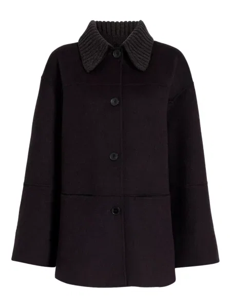 Palton Proenza Schouler White Label tricotate alb
