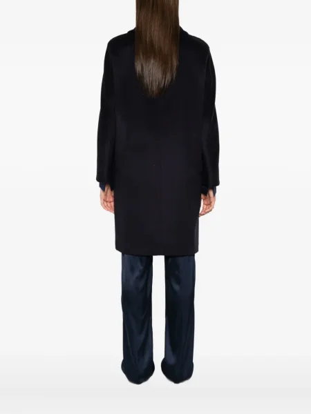 Palton Max Mara de lână albastru