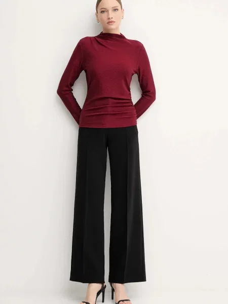 Блузка Joseph Ribkoff однотонна бордовий