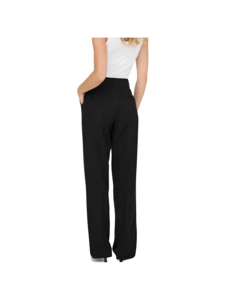 Pantaloni Only de lână negru