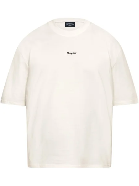 Dropsize Tricou crem negru