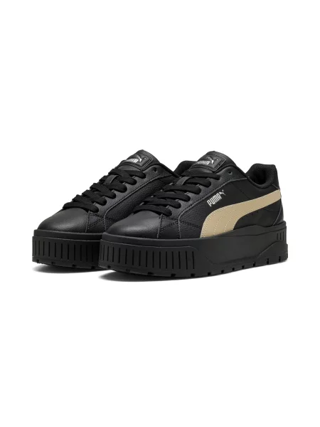 Skórzane sneakersy Karmen II czarne