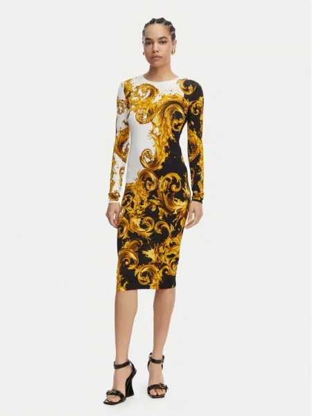 Versace Jeans Ежедневна рокля черен