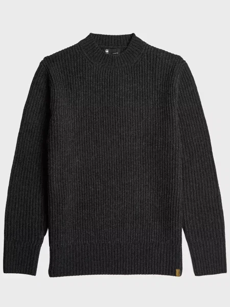 Шерстяной свитер G-star Raw серый