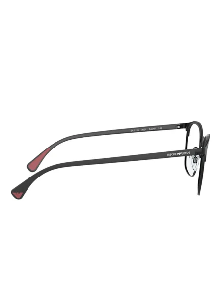 Ochelari de soare dreptunghiulari Emporio Armani negru