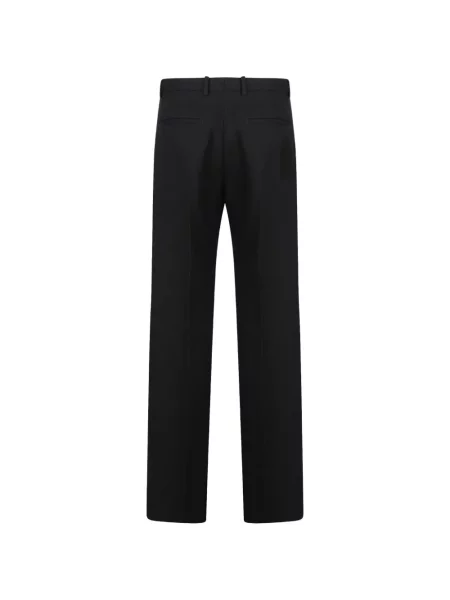 Pantaloni Jil Sander de lână negru