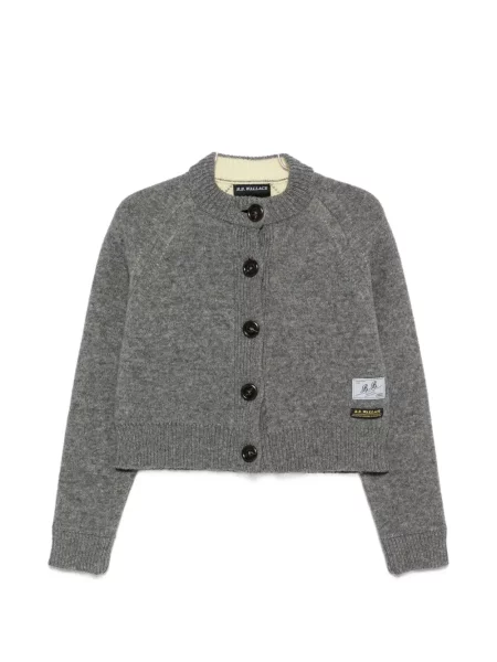 Decupat cardigan B.b. Walace gri