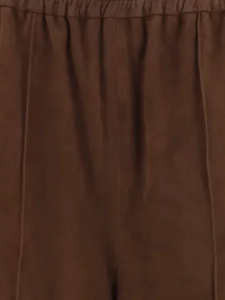 Pantaloni Fabiana Filippi din piele maro