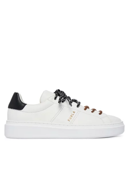 Sneakersy Furla białe