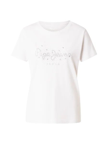 Tricou Pepe Jeans alb