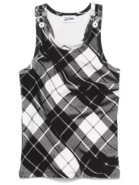 Top Jean Paul Gaultier negru